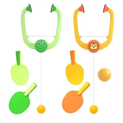 Hanging table tennis practice toy