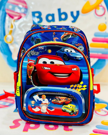 3D Cars school bag 12-13 inch for kids