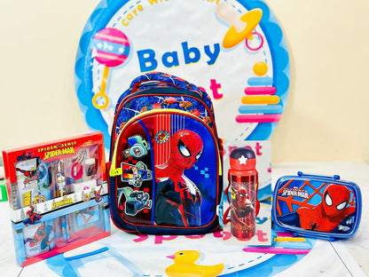 Spider-Man school bag set for KG and nursery kids