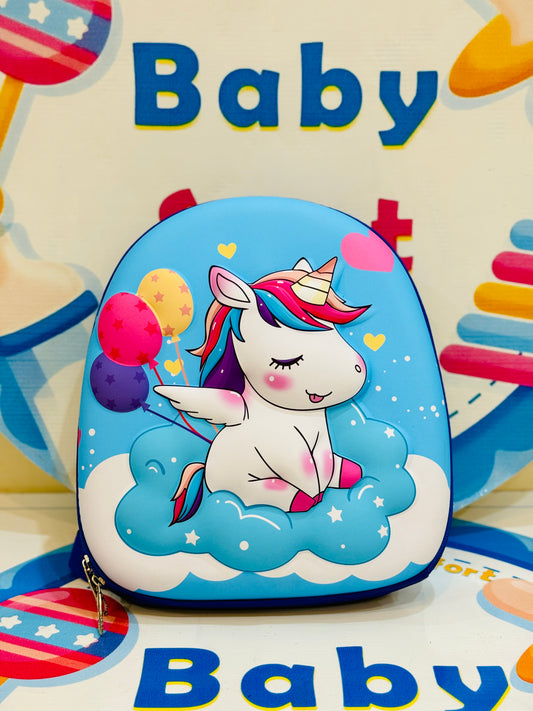 Baby 3D Unicorn Bag (blue )