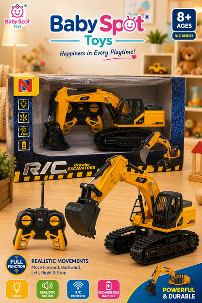 R/C Crawler Excavator – Remote Control Construction Toy