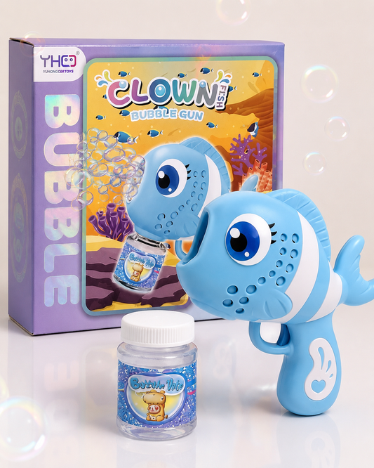 Clown Fish Bubble Gun for Kids