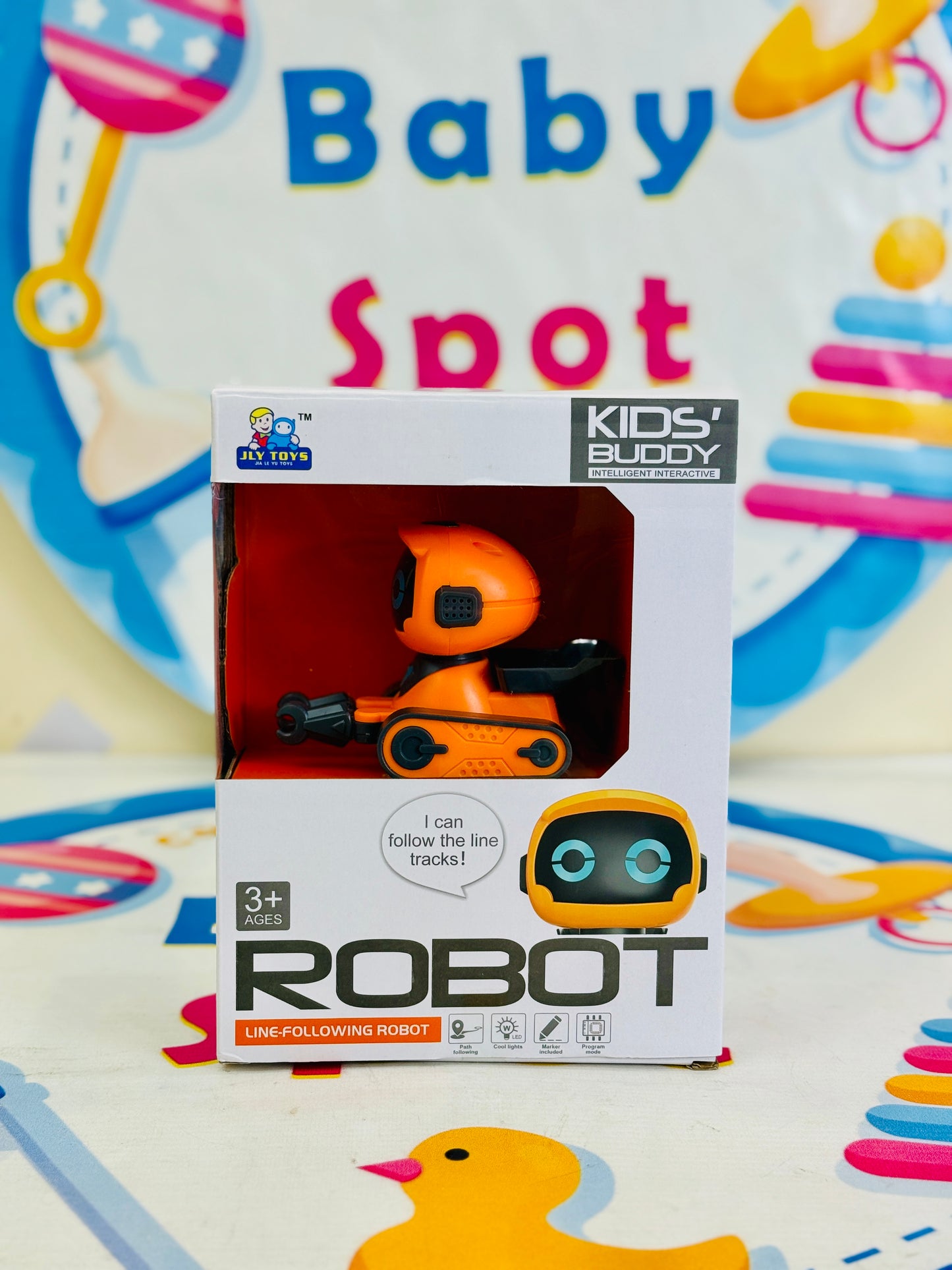 Intelligent Line Follower Robot Toy