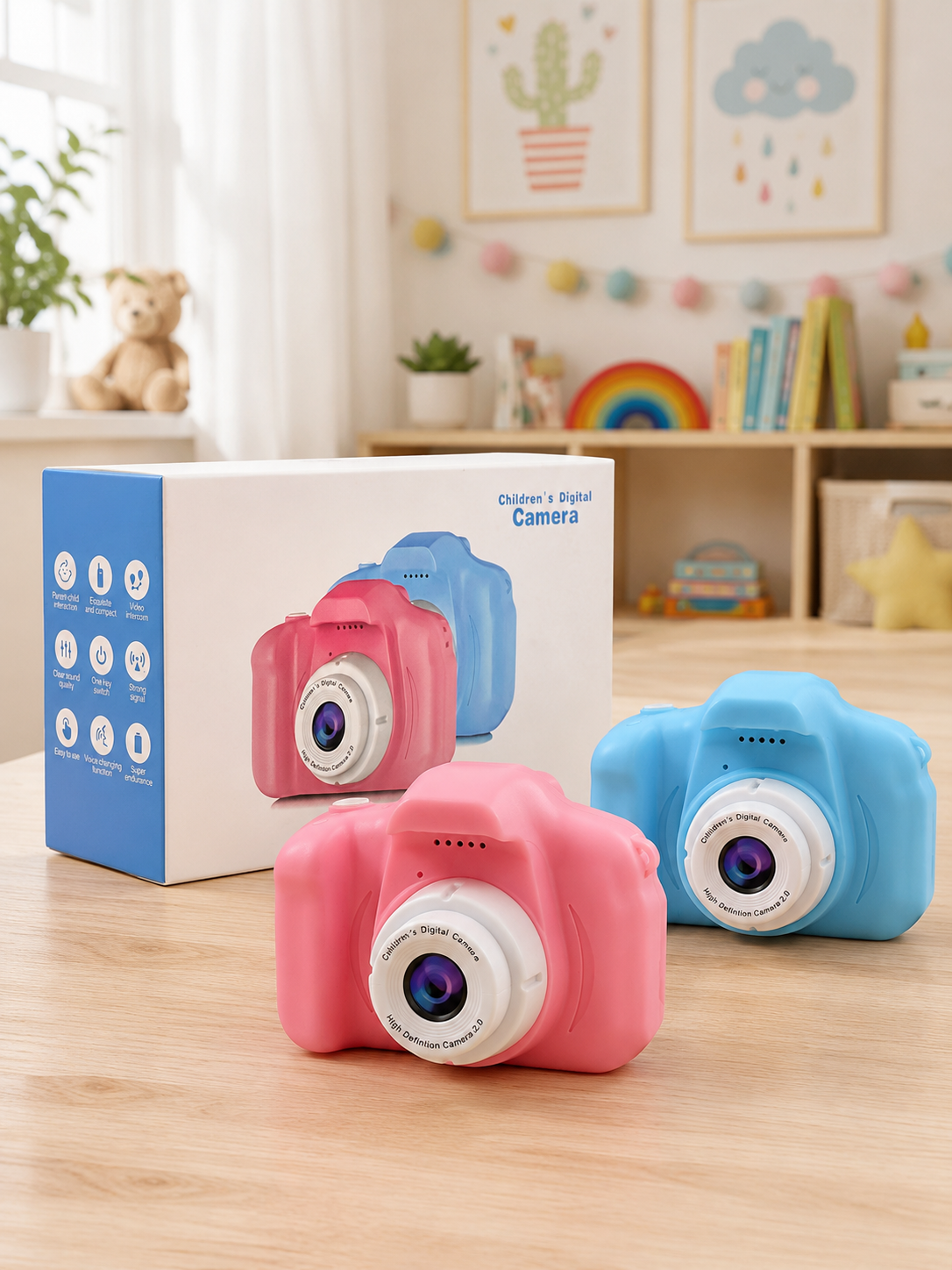 Kids Digital Camera with LCD Screen & Video Recording