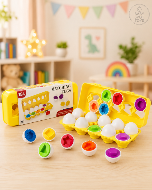 🥚 Matching Egg Game Toy – Fun Learning Begins with a Click! 🎨👶