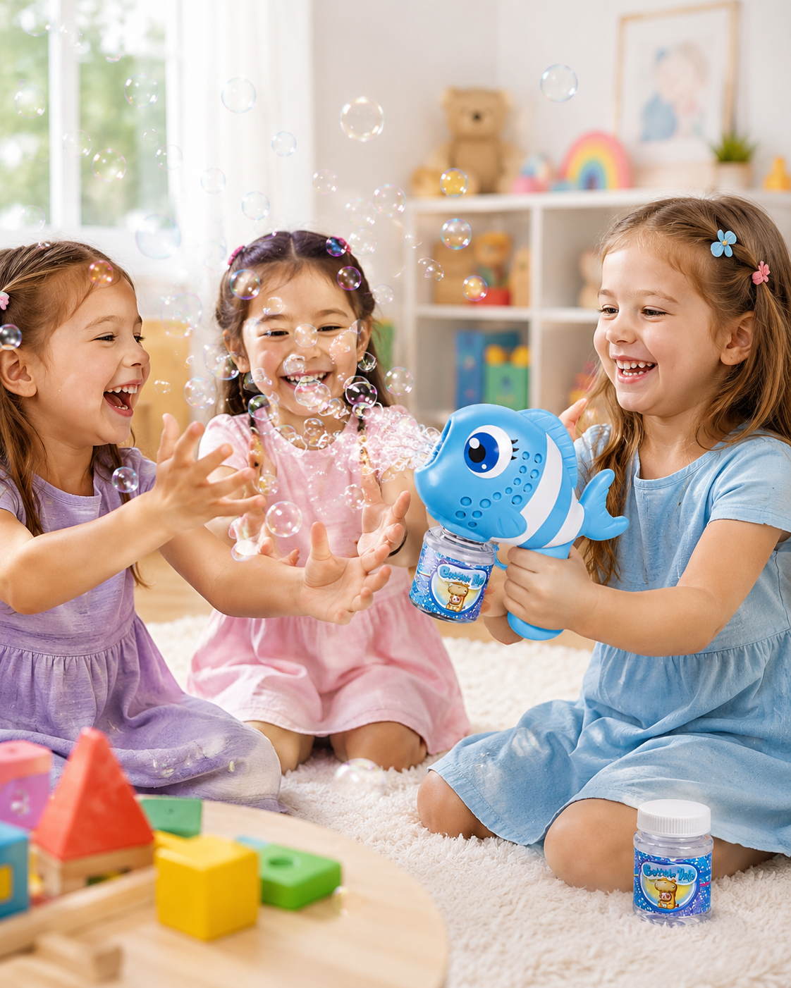 Clown Fish Bubble Gun for Kids