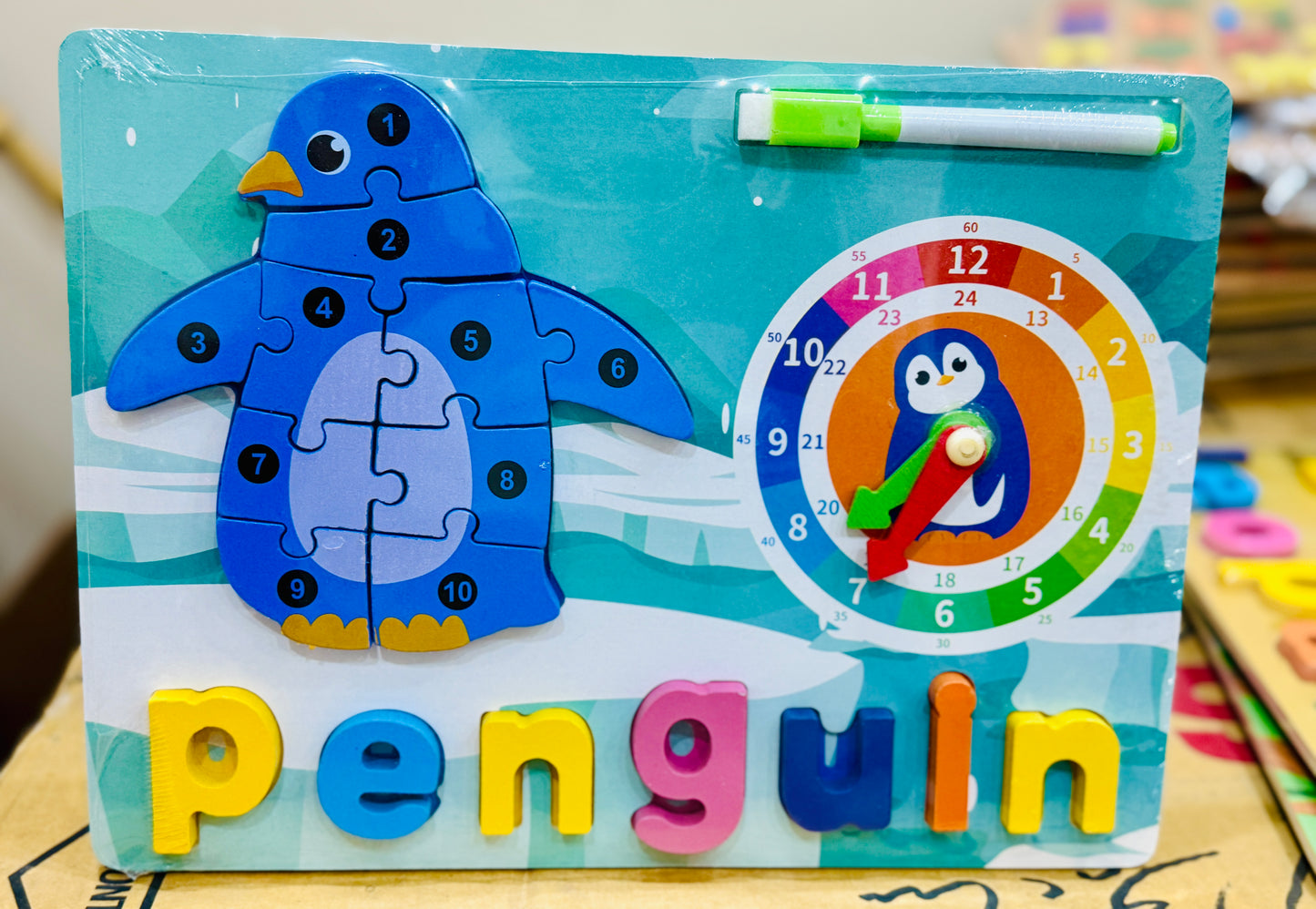 Wooden Puzzle – Explore, Imagine & Play!