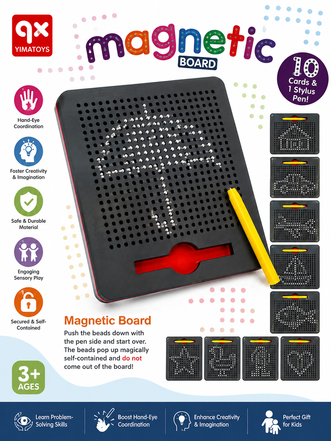 Magnetic Board – Creative Drawing &amp; Learning Toy