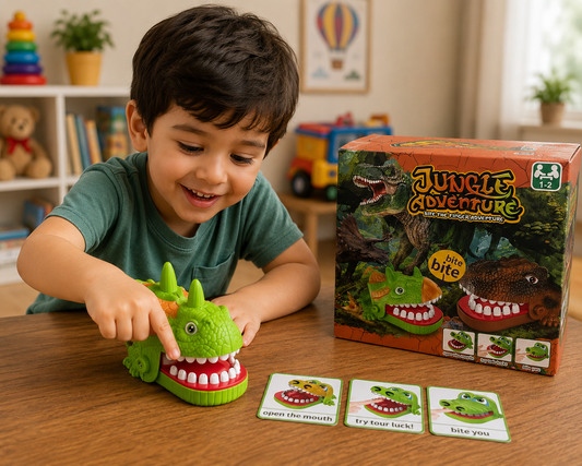 Jungle Adventure Bite Game – Fun Family Challenge!