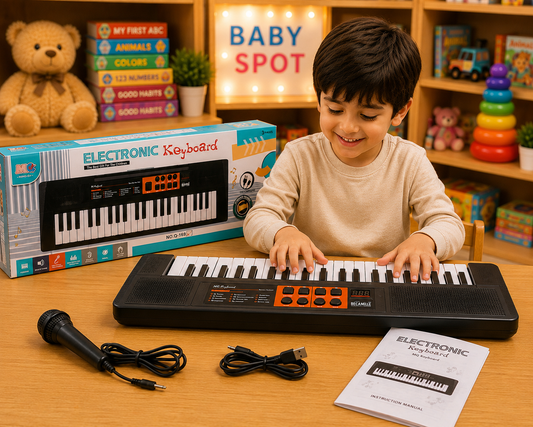 Electronic Keyboard with Microphone – Kids Musical Piano