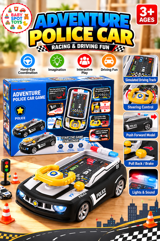 Adventure Police Car Game