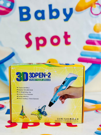 DIY 3D printing pen creativity set for kids