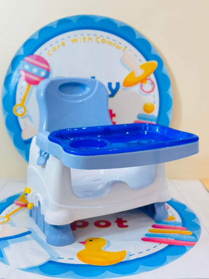 Portable baby booster feeding chair for mealtime