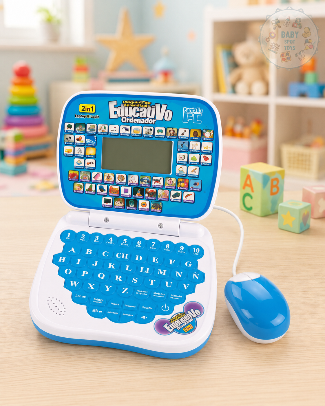 Kids Educational Laptop Toy – Learn &amp; Play Smart!