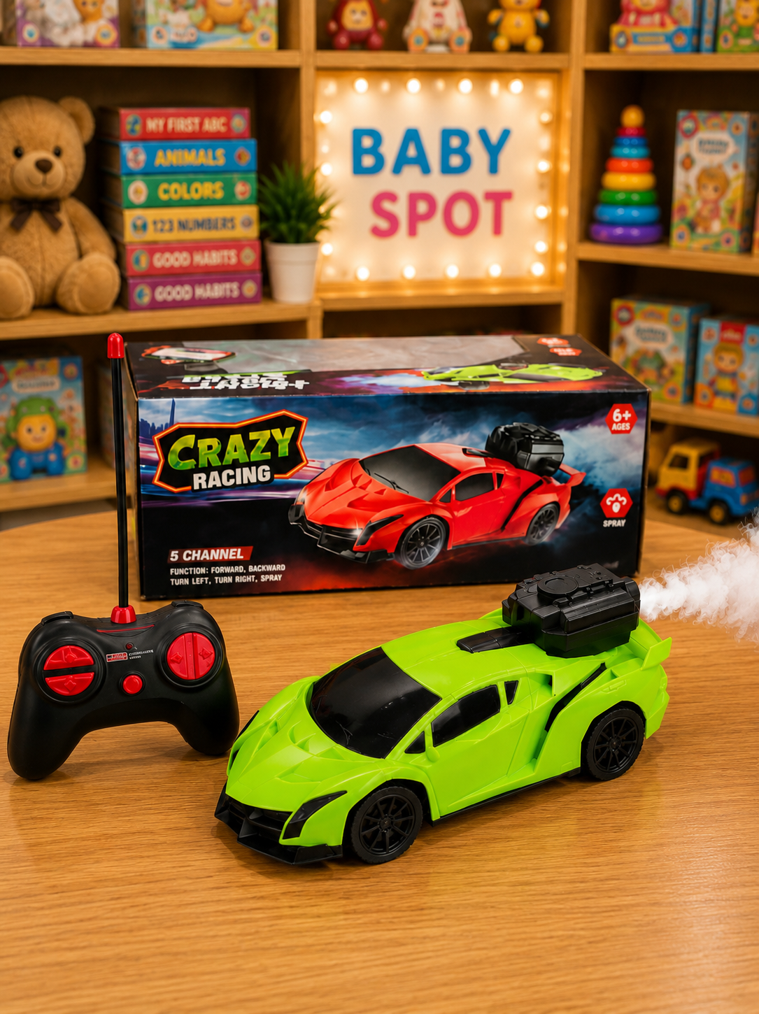 Racing Smoke High-Speed Car – Unleash the Thrill! 🏎️💥