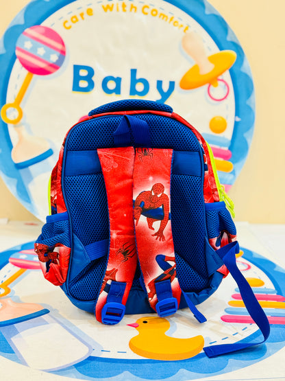 Lightweight Spider-Man backpack for kids
