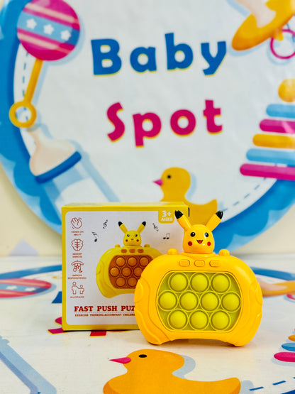 Push game interactive toy for kids