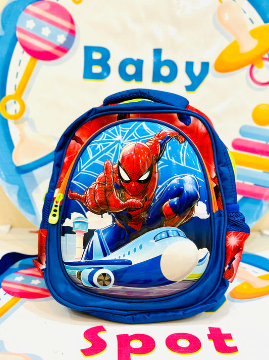 3D Spiderman School Bag Lightweight Backpack 12-13 Inch