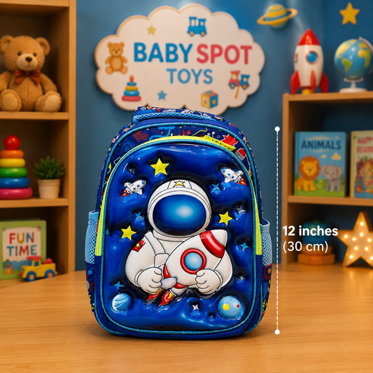 3D Space School Bag Lightweight Backpack 12-13 Inch