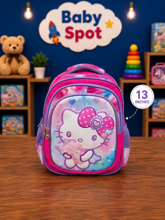 Hello kitty school bag- 13 inches