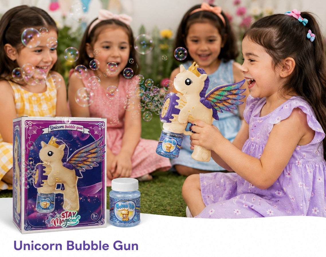Unicorn Bubble Gun