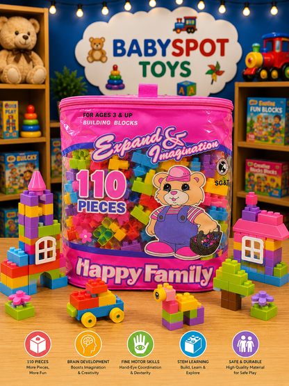 Building blocks set for toddlers