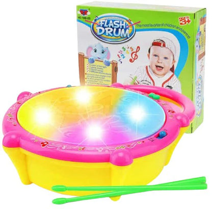 Light up musical drum toy with sounds