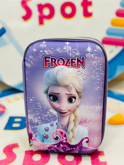 3D Frozen pencil case for kids