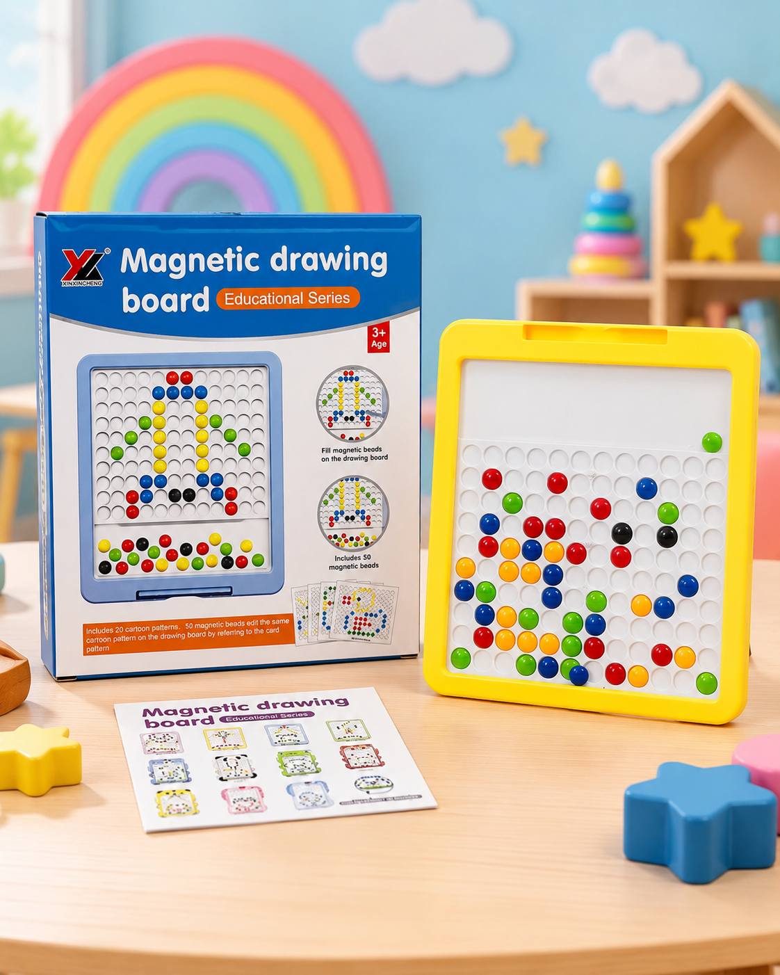 Magnetic Drawing Board – Fun Learning for Little Hands! (Random Color)