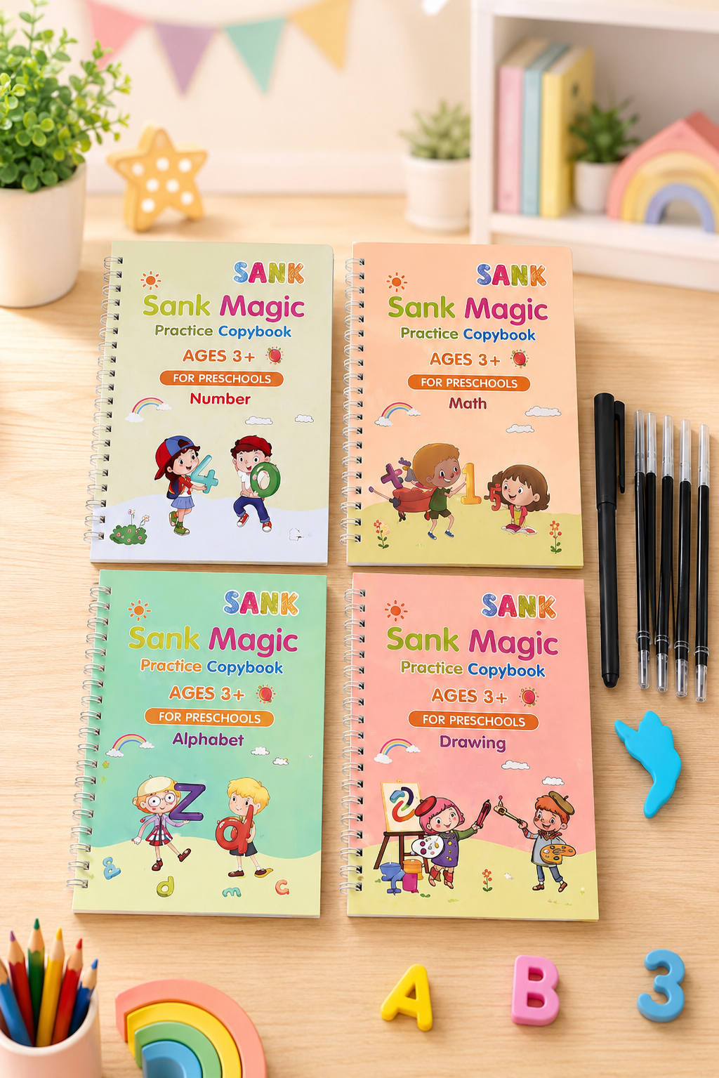 Sank Magic Book Set – Fun Learning with a Magical Twist! 📚
