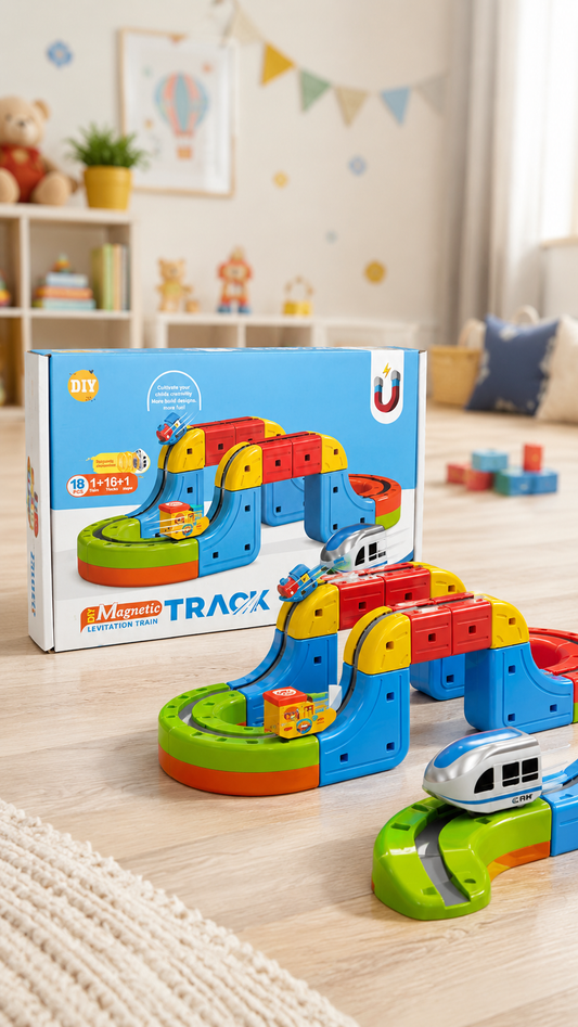 Magnetic Laviation Track train Educational toy for kids