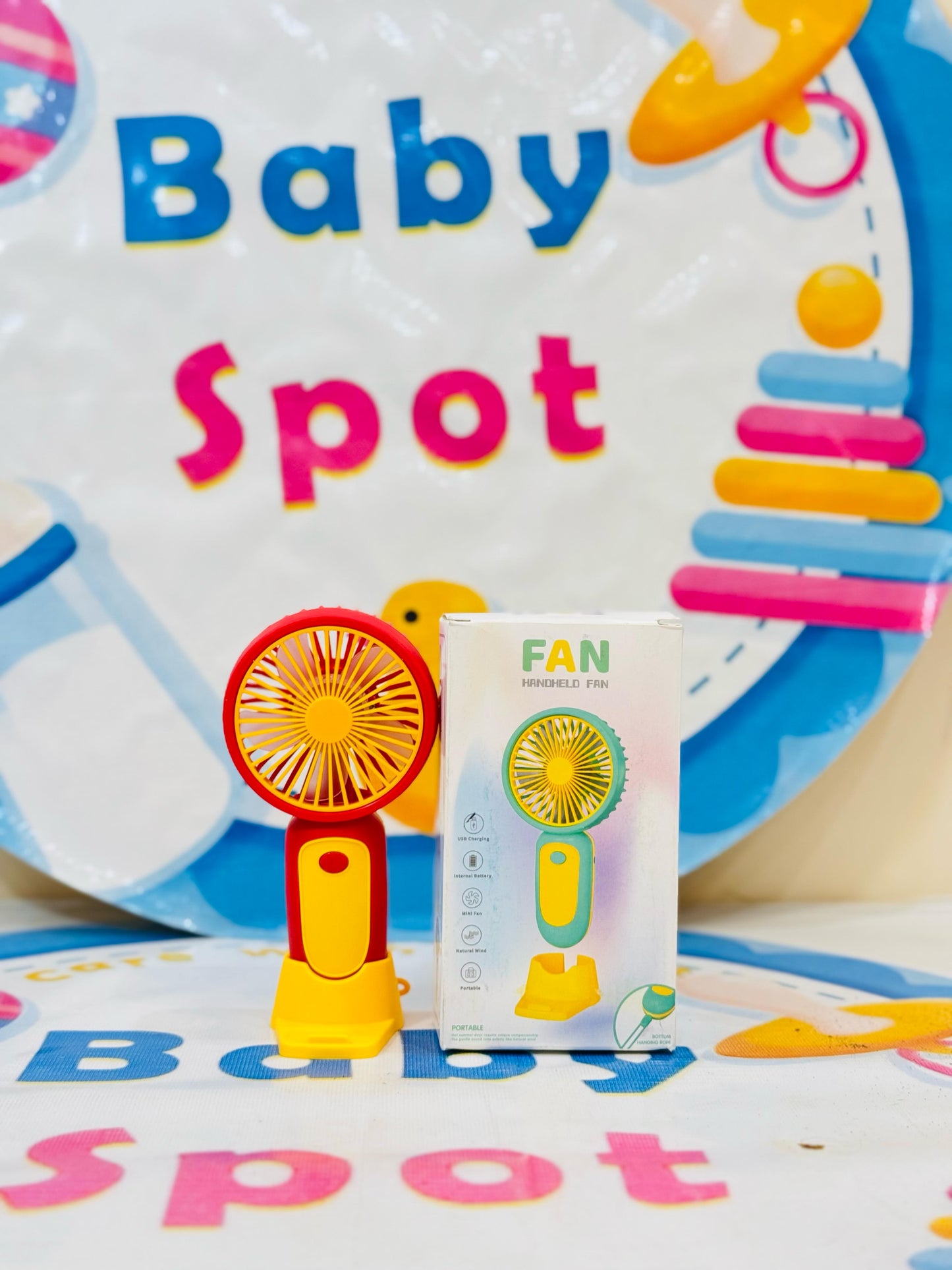 Mini electric hand fans