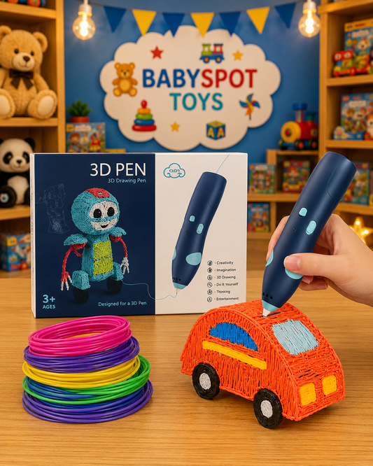Kids 3D Drawing Pen – Safe, Fun & Creative Art Tool for Ages 3+