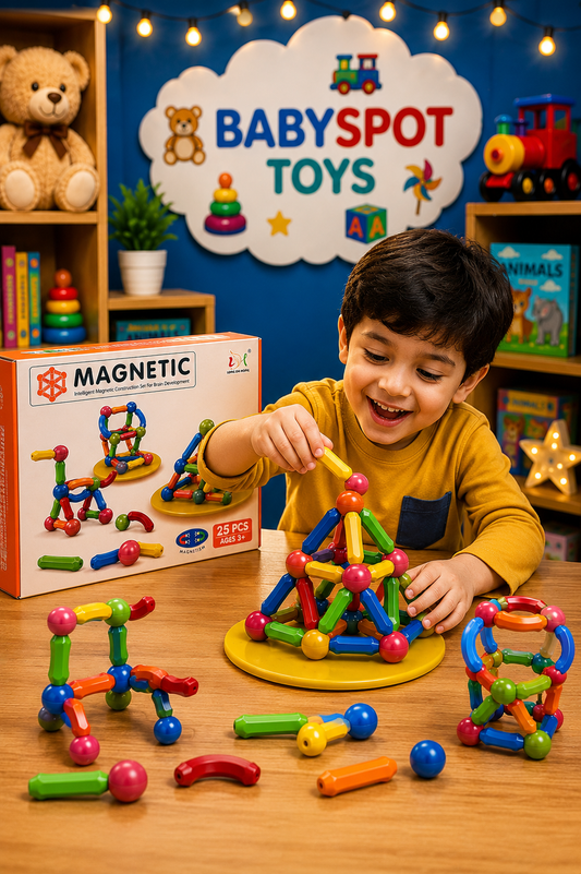 Magnetic Building Blocks – Build, Learn & Create! 🧲🏗️
