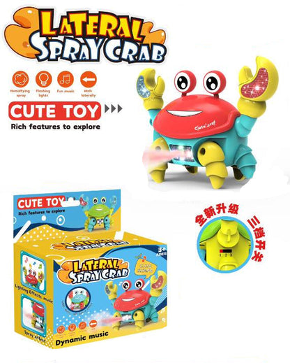 Interactive dancing crab toy for children