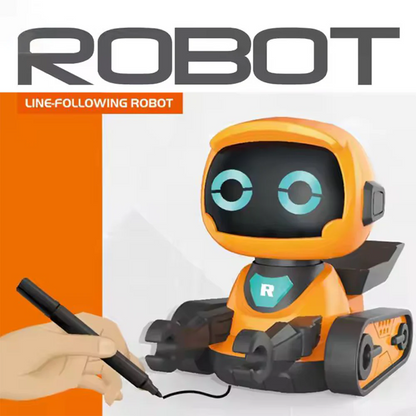Intelligent line follower robot toy for kids