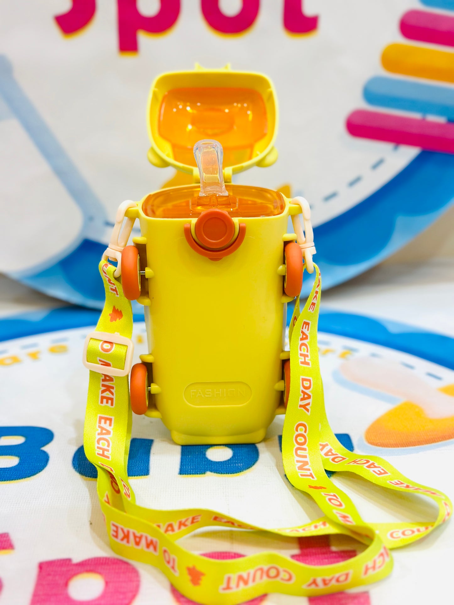 Bus-Shaped Kids' Sipper Bottle – Sip & Ride in Style! 🚌💦