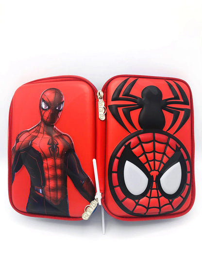 Spider-Man embossed pencil case for kids