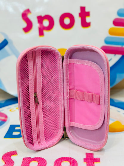 Unicorn 3D embossed pencil case for kids