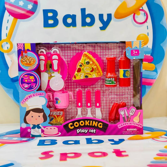 Let your little chef whip up endless fun with the Deluxe Kitchen Set Toy! Designed for imaginative role play, this set includes realistic kitchen essentials like pots, pans, utensils, and play food—encouraging kids to learn, create, and explore the world of cooking while having fun.