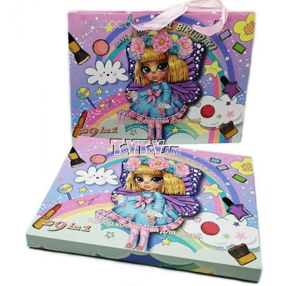 Pretend makeup and jewelry kit for kids
