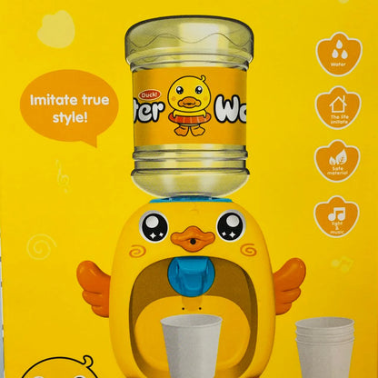 Kids mini water dispenser toy with accessories