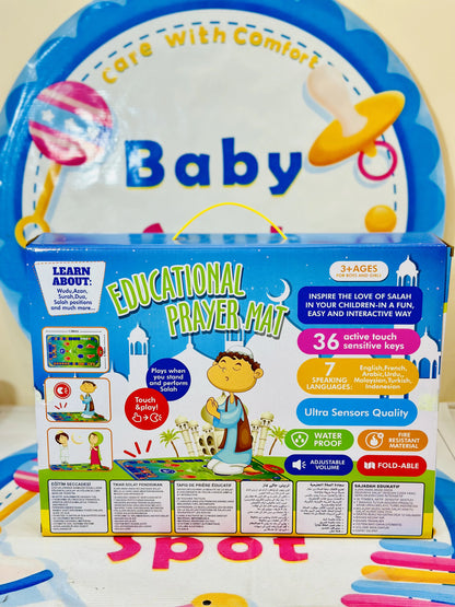 Kids interactive prayer mat with touch keys