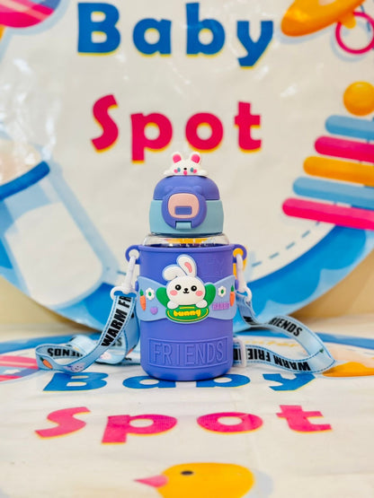 Spill-proof kids sipper bottle