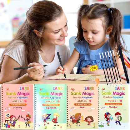 Sank Magic Book learning workbook for kids