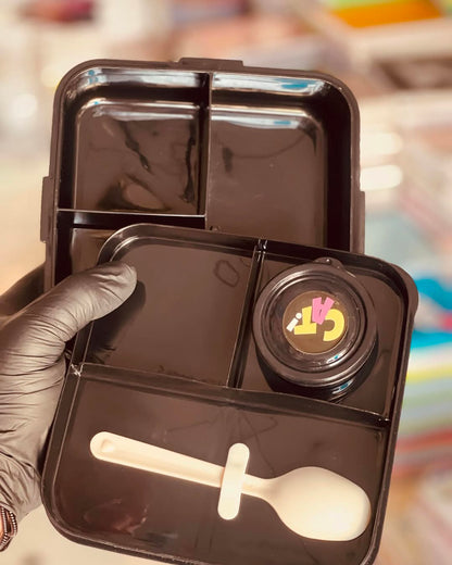 Plastic bento lunch box for kids