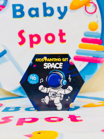 46-piece stationery set for kids