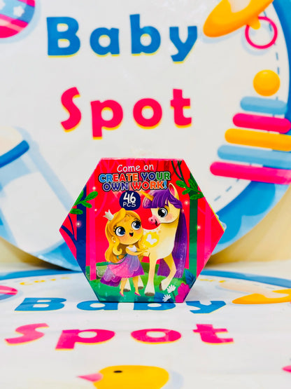 Unicorn stationery set for kids