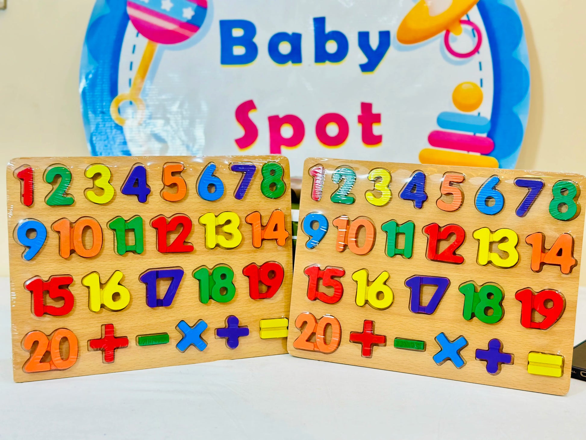 Wooden English Alphabets ABC
