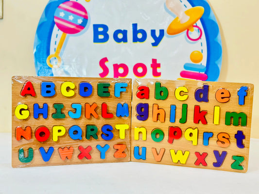Wooden English Alphabets ABC
